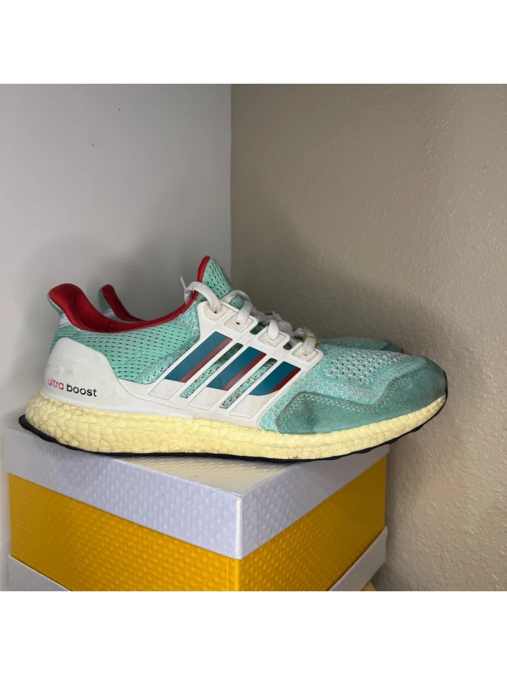 adidas UltraBoost 1.0 DNA ZX 8000 Aqua H05263 Men’s 10.5